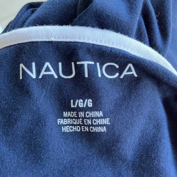 •Nautica• Scooped Neckline Pullover Knit Top - Size Large - Picture 2 of 8